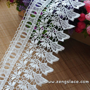 Guipure lace trim/Venise Lace Trim/Bridal Lace Trim/Wedding Dress Lace/Bridal Veil Lace/Off-White Lace Trim/Antique Lace Trim/VL-22-WH