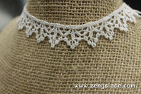 Guipure lace trim/Venise Lace Trim/Bridal Lace Trim/Wedding Dress Lace/Bridal Veil Lace/Off-White Lace Trim/Antique Lace Trim/VL-32