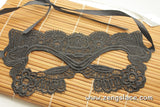 Masquerade Mask/Masks For Masquerade/Venetian Mask/Half Mask/Lace Mask/Masquerade Mask Men/Gift for her/Gift for him/LM-14-BL