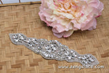 Bridal Belt/Bridal Sash/Wedding Dress Belt/Wedding Belt/Rhinestone Applique/Wedding Sash/Rhinestone Belt/Beaded Belt/RA-03