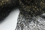 Golden dot lace fabric/black lace fabric/French Lace Fabric/Lingerie Lace Fabric/Lace Dress Fabric/Lace by the yard /FL-10