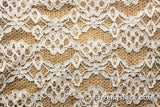 Floral lace fabric/Unique Bridal Lace Top/Raschel lace fabric/Lingerie Lace Fabric/French Lace Fabric/Lace Dress/Lace by the yard/FL-18