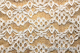 Floral lace fabric/Unique Bridal Lace Top/Raschel lace fabric/Lingerie Lace Fabric/French Lace Fabric/Lace Dress/Lace by the yard/FL-18