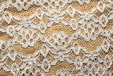 Floral lace fabric/Unique Bridal Lace Top/Raschel lace fabric/Lingerie Lace Fabric/French Lace Fabric/Lace Dress/Lace by the yard/FL-18