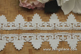 Guipure lace trim/Venise Lace Trim/Bridal Lace Trim/Wedding Dress Lace/Bridal Veil Lace/Off-White Lace Trim/Antique Lace Trim/GL-53