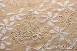 Raschel Lace Fabric/Unique Bridal Lace Top/Floral lace fabric/Bridal Jacket Lace Fabric/French Lingerie Lace Fabric/Lace by the yard/FL-15