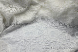 Raschel Lace Fabric/Unique Bridal Lace Top/Floral lace fabric/Bridal Jacket Lace Fabric/French Lingerie Lace Fabric/Lace by the yard/FL-15