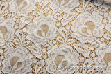 Floral lace fabric/Unique Bridal Lace Top/Bridal Jacket lace fabric/French Lingerie Lace Fabric/Raschel Lace Dress/Lace by the yard/FL-16