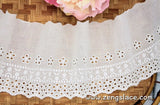 Eyelet Lace Trim/Antique Lace/Vintage Dress Lace/Boho Dress Lace/Vintage Wedding Dress/Lace Dress/Lace Fabric by the yard/EY-32