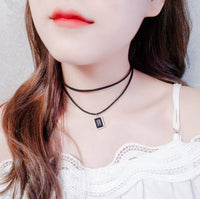 Gothic Choker Necklace/Gothic Jewelry/Steampunk Necklace/Beaded Choker/Victorian Necklace/Vampire Necklace/Gothic Decor/Lace Choker/LN-22