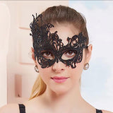 Masquerade Mask/Masks For Masquerade/Venetian Mask/Half Mask/Lace Mask/Masquerade Mask Men/Gift for her/Gift for him/LM-15-BL