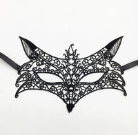 Masquerade Mask/Masks For Masquerade/Venetian Mask/Half Mask/Lace Mask/Masquerade Mask Men/Gift for her/Gift for him/LM-5-BL