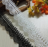 Guipure lace trim/Venise Lace Trim/Bridal Lace Trim/Wedding Dress Lace/Bridal Veil Lace/Off-White Lace Trim/Antique Lace Trim/VL-13