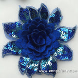 Rose Fabric flowers/Cute Patches/Wedding or DIY  Hair Bow Flowers Lace flowers/Lace Applique priced for one piece/DL-13