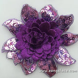 Rose Fabric flowers/Cute Patches/Wedding or DIY  Hair Bow Flowers Lace flowers/Lace Applique priced for one piece/DL-13