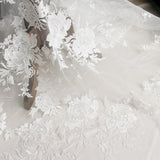 Off-White Lace Fabric/Floral Lace Fabric/Unique Bridal Lace/Evening Dress/Lace Wedding Dress/Prom Dress Fabric/FL-82