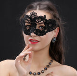 Masquerade Mask/Masks For Masquerade/Venetian Mask/Half Mask/Lace Mask/Masquerade Mask Men/Gift for her/Gift for him/LM-2-BL