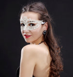 Masquerade Mask/Masks For Masquerade/Venetian Mask/Half Mask/Lace Mask/Masquerade Mask Men/Gift for her/Gift for him/LM-10