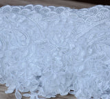 Bridal Lace Trim/Off-White Lace Trim/Off-White Alencon lace trim/Boho Wedding Dress Lace/Lace Wedding Dress/Bridal Veil Lace Trim/AL-63