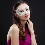 Masquerade Mask/Masks For Masquerade/Venetian Mask/Half Mask/Lace Mask/Masquerade Mask Men/Gift for her/Gift for him/LM-11-BL