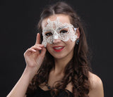 Masquerade Mask/Masks For Masquerade/Venetian Mask/Half Mask/Lace Mask/Masquerade Mask Men/Gift for her/Gift for him/LM-25