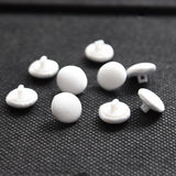 Wedding Dress Buttons/Ivory or White Satin Covered Buttons/Shank Buttons/Wedding Dress Satin Buttons/Bridal Bustle Buttons/AA-03